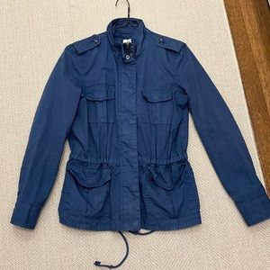 Soft Joie Military Inspired Lightweight Jacket, Blue, XS